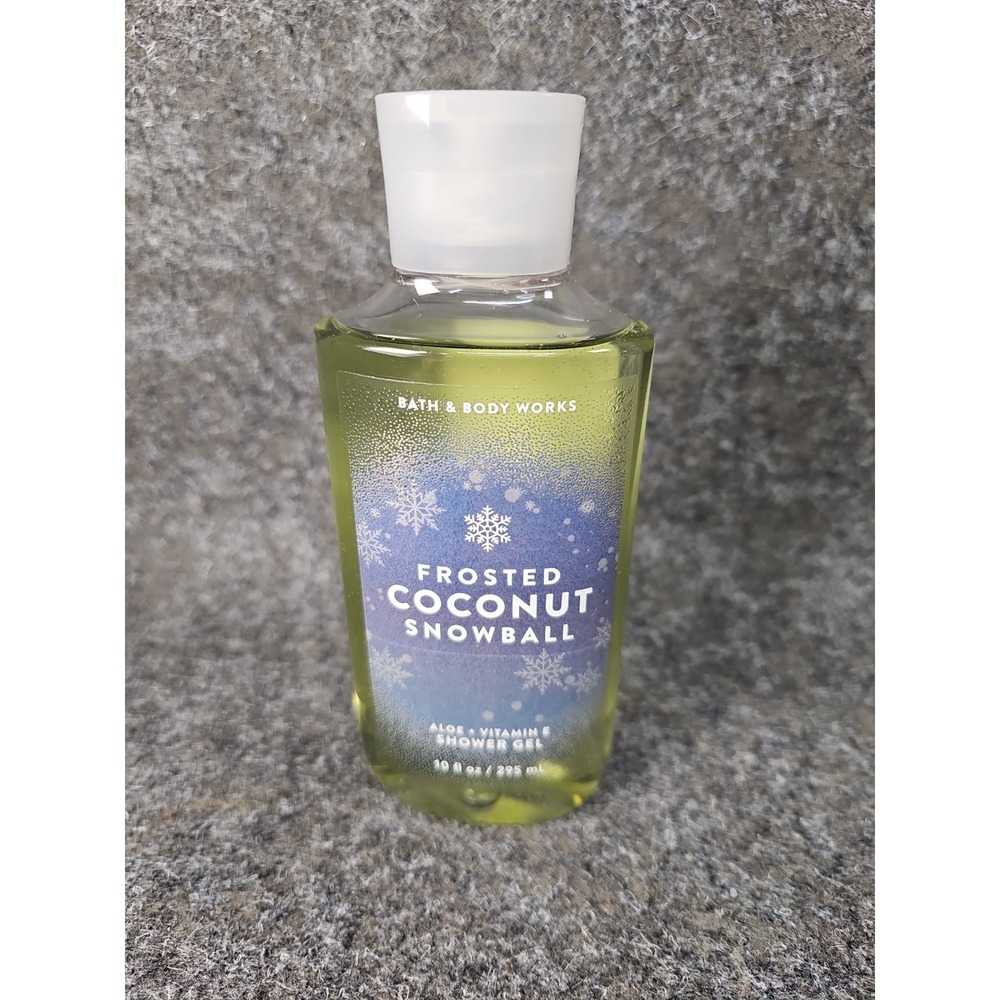 Bath & Body Works Frosted Coconut Snowball Shower Gel, 10 FL OZ 295 ML, NEW